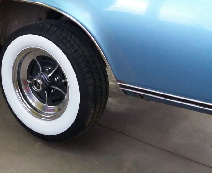 Ornamente White-wall pentru Anvelope – Talon Mare 10 cm – Cauciuc Natural